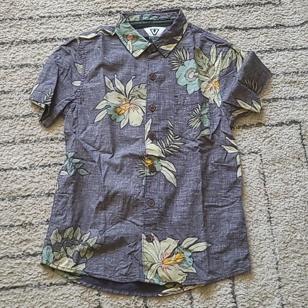 VISSLA Boys Button Down